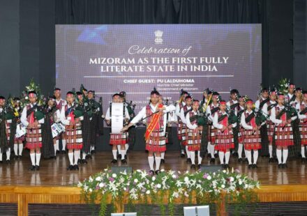 Mizoram literacy campaign and door-to-door survey